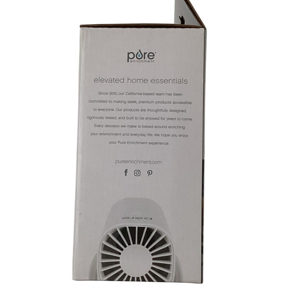 PureZone Mini Portable Air Purifier - White - Picture 3 of 3